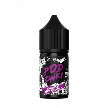 Ар Podonki v1 HARD Lychee Grape Mint / Ледяной личи, виноград и мята 30-20