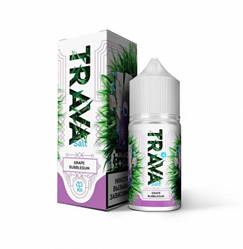 Ар TRAVA STRONG Виноградная жвачка 30-20